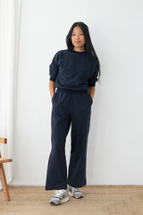 Maipo Diplomatic gestreifte Hose Navy | TWOTHIRDS