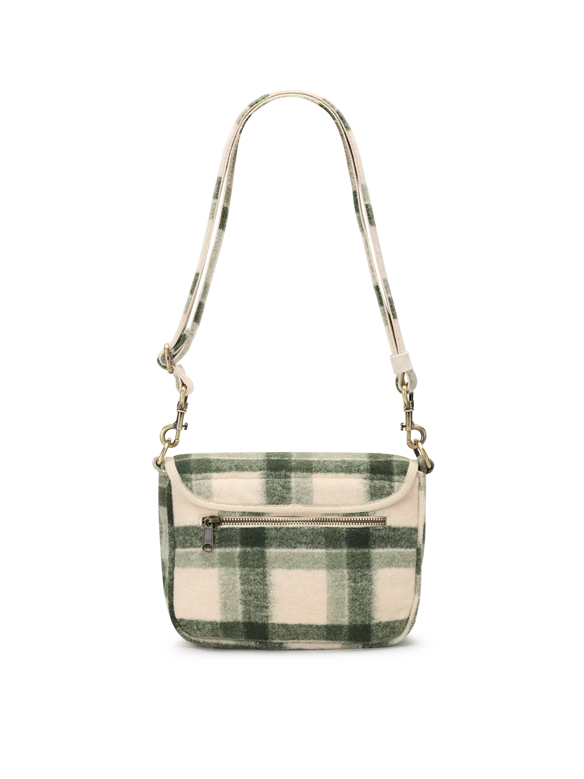 Margault tartan green Crossbody Bag | Hindbag