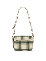 Margault tartan green Crossbody Bag | Hindbag