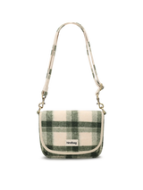 Margault tartan green Crossbody Bag | Hindbag
