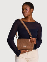 Margault macchiato corduroy Crossbody Bag | HINDBAG