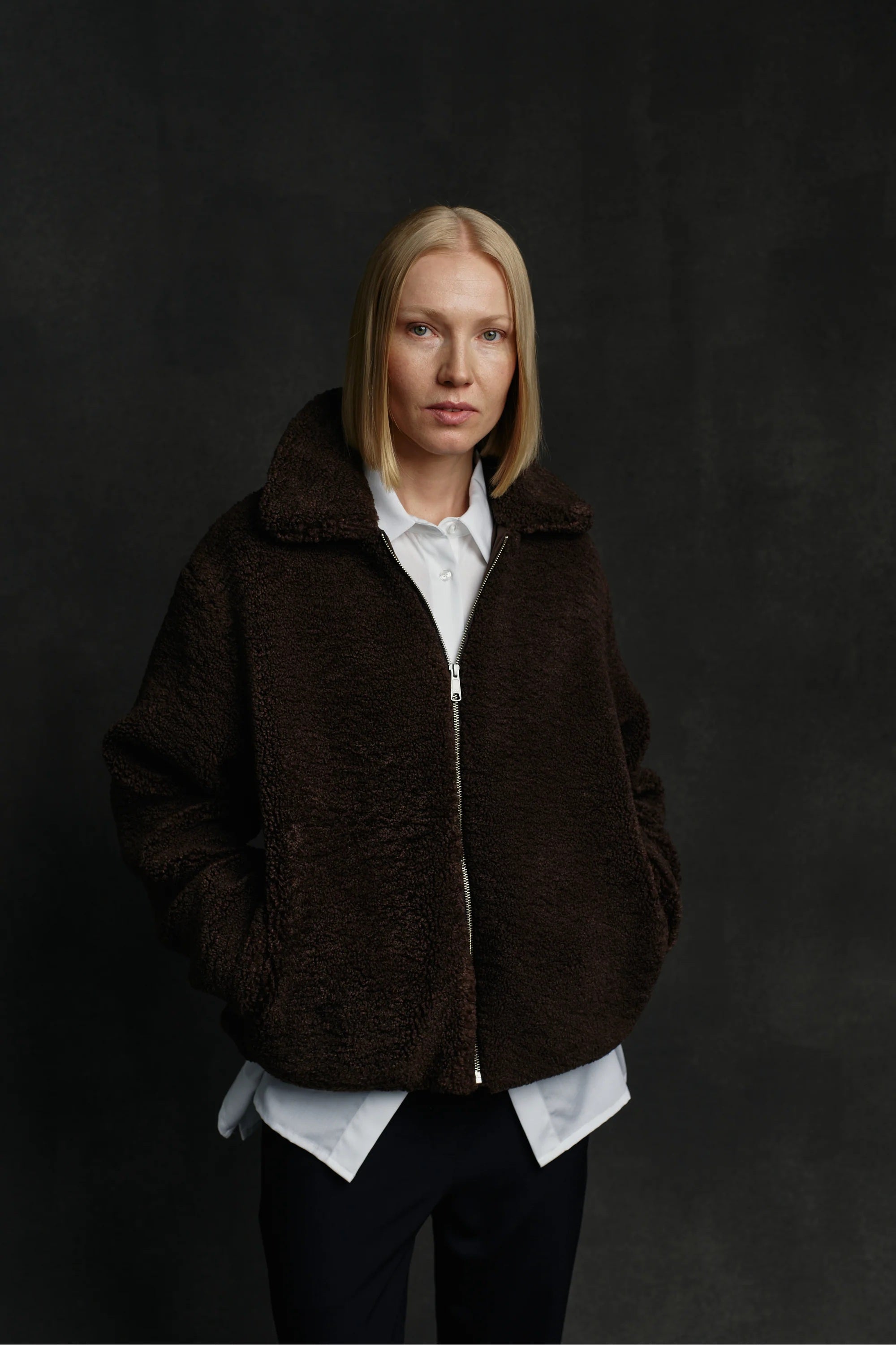 Miisa Women's Jacket – Dark Brown | Makia