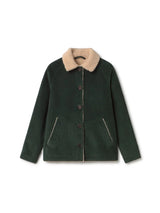 Giacca Misali in velluto a coste Verde Scuro | TWOTHIRDS