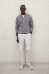 Maglione Mopane da uomo grigio medio mélange | ECOALF