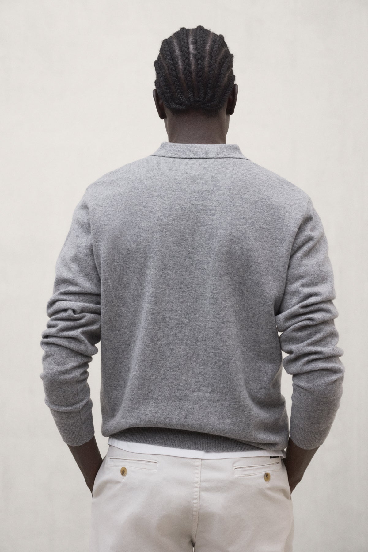 Maglione Mopane da uomo grigio medio mélange | ECOALF