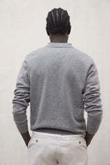 Maglione Mopane da uomo grigio medio mélange | ECOALF