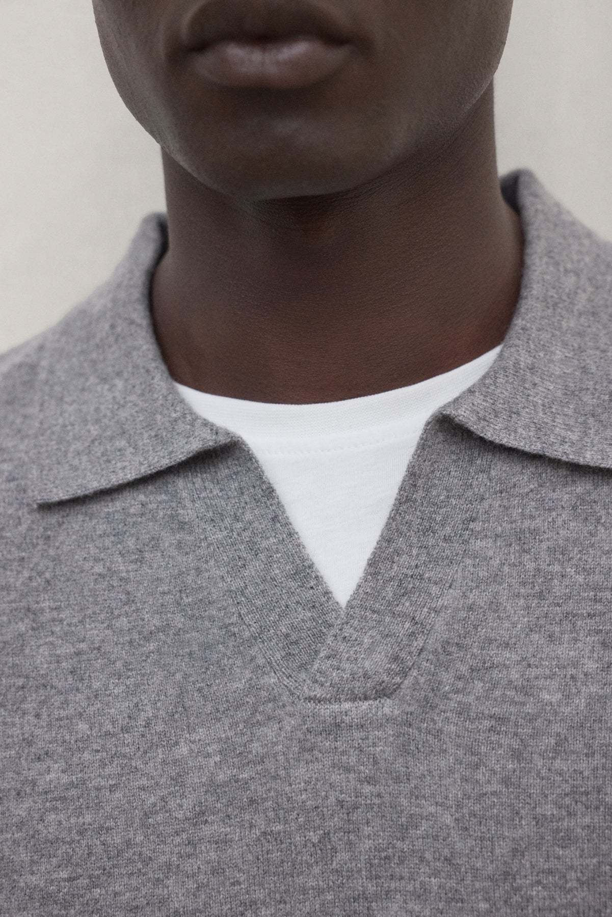 Maglione Mopane da uomo grigio medio mélange | ECOALF