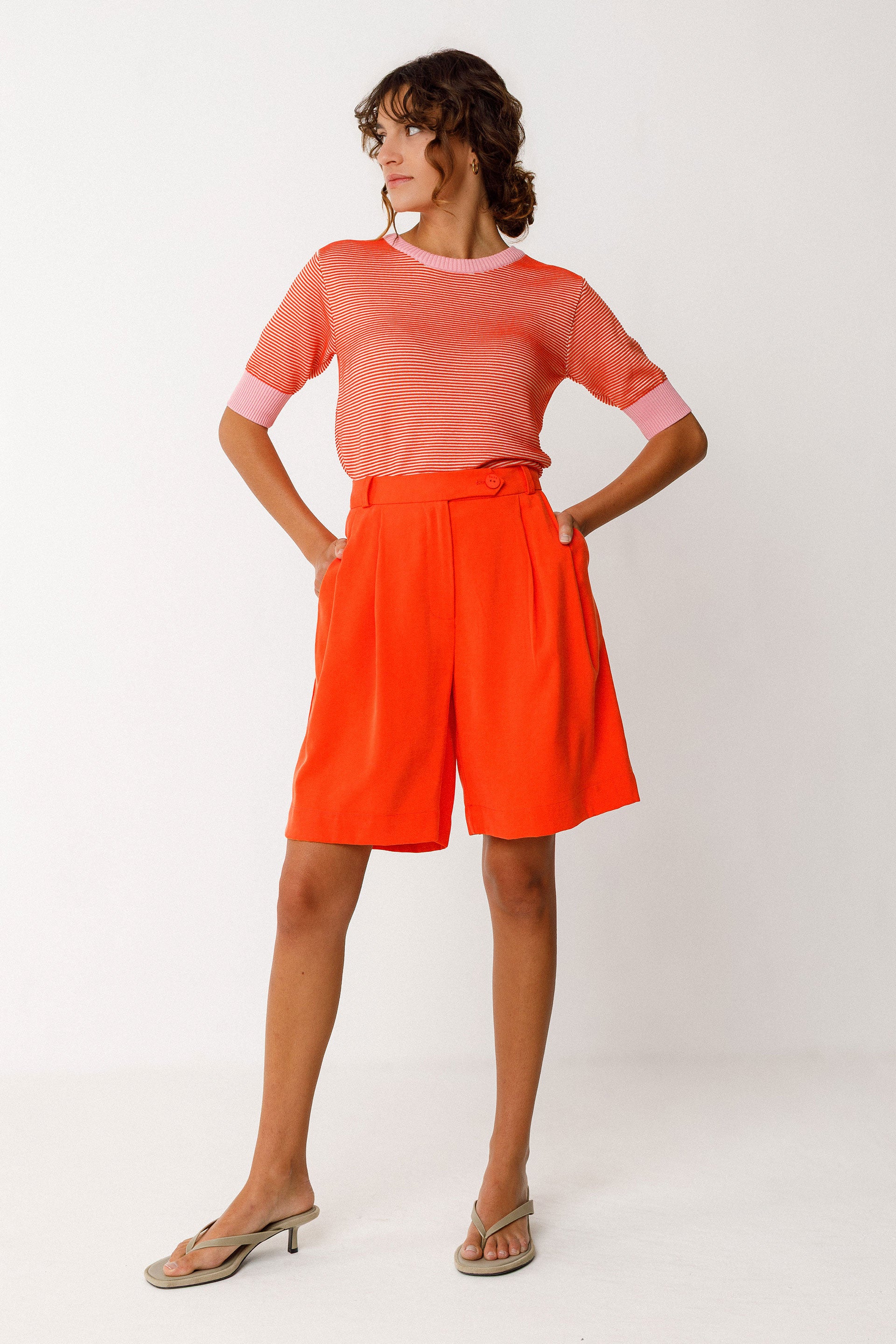 Maglione Muike Donna Arancio | SKFK