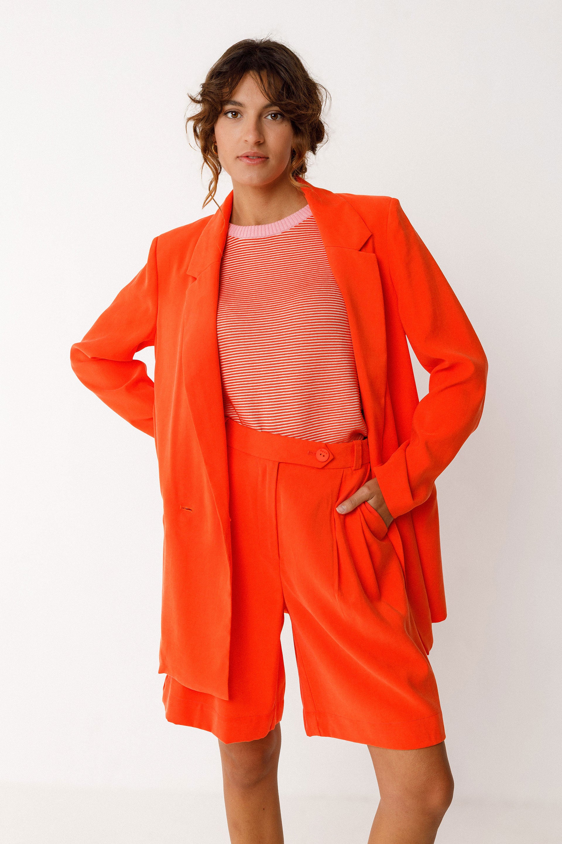 Maglione Muike Donna Arancio | SKFK