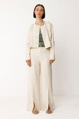 Hose Narea Elfenbein Damen | Skfk