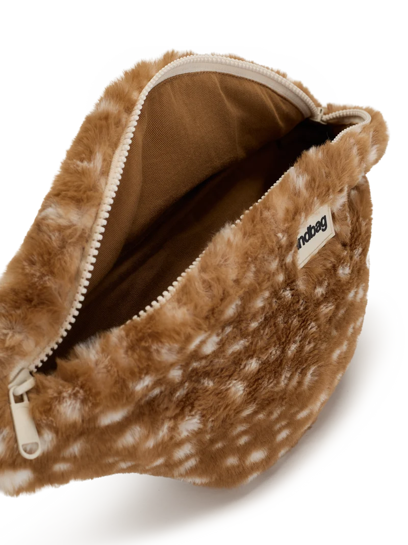Olivia fawn faux fur Bum bag | Hindbag