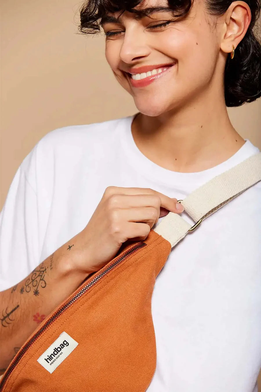 Belt Bag Olivia Sienne In Organic Cotton | Hindbag