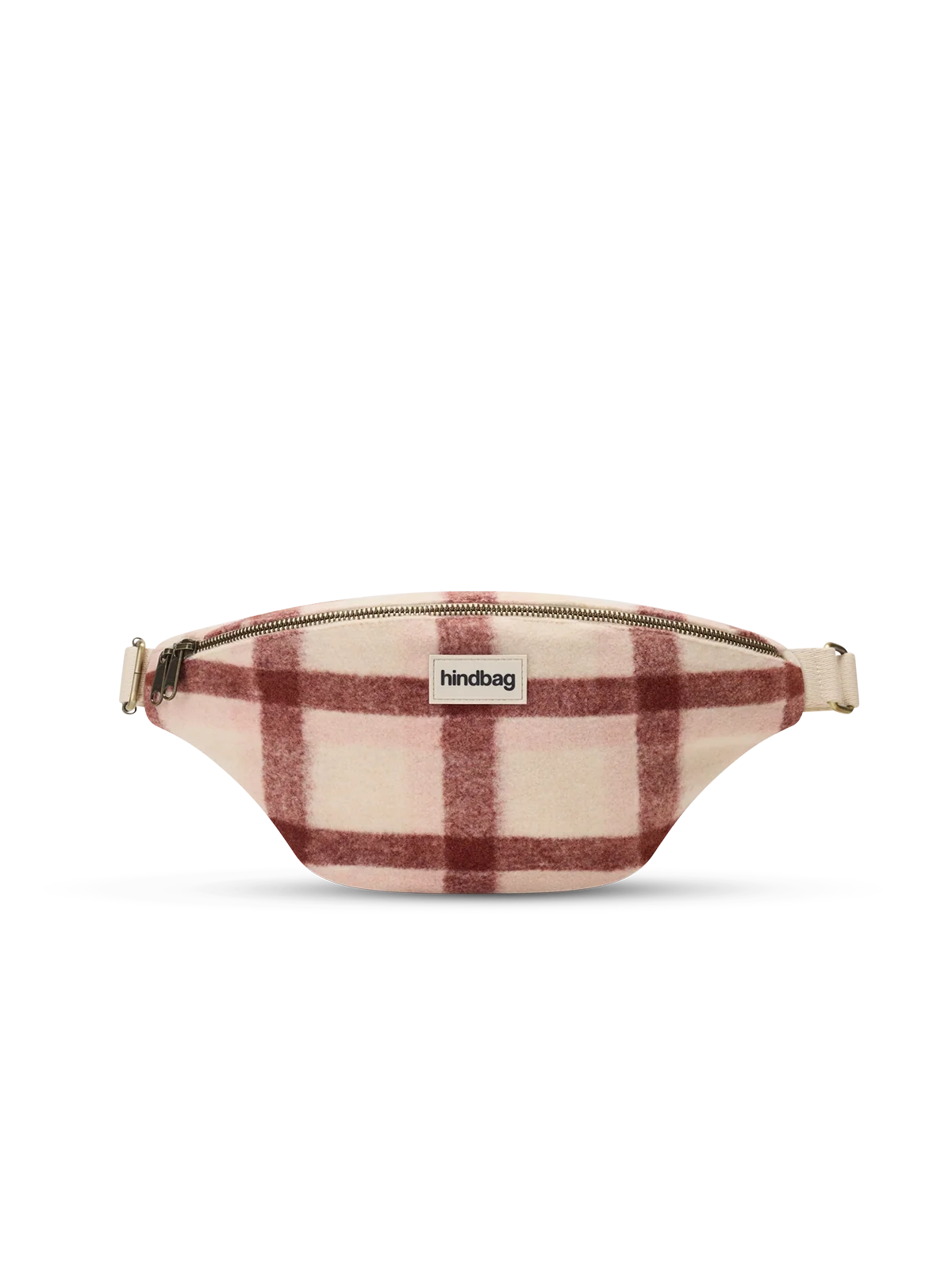 Olivia pink tartan Bum bag | Hindbag