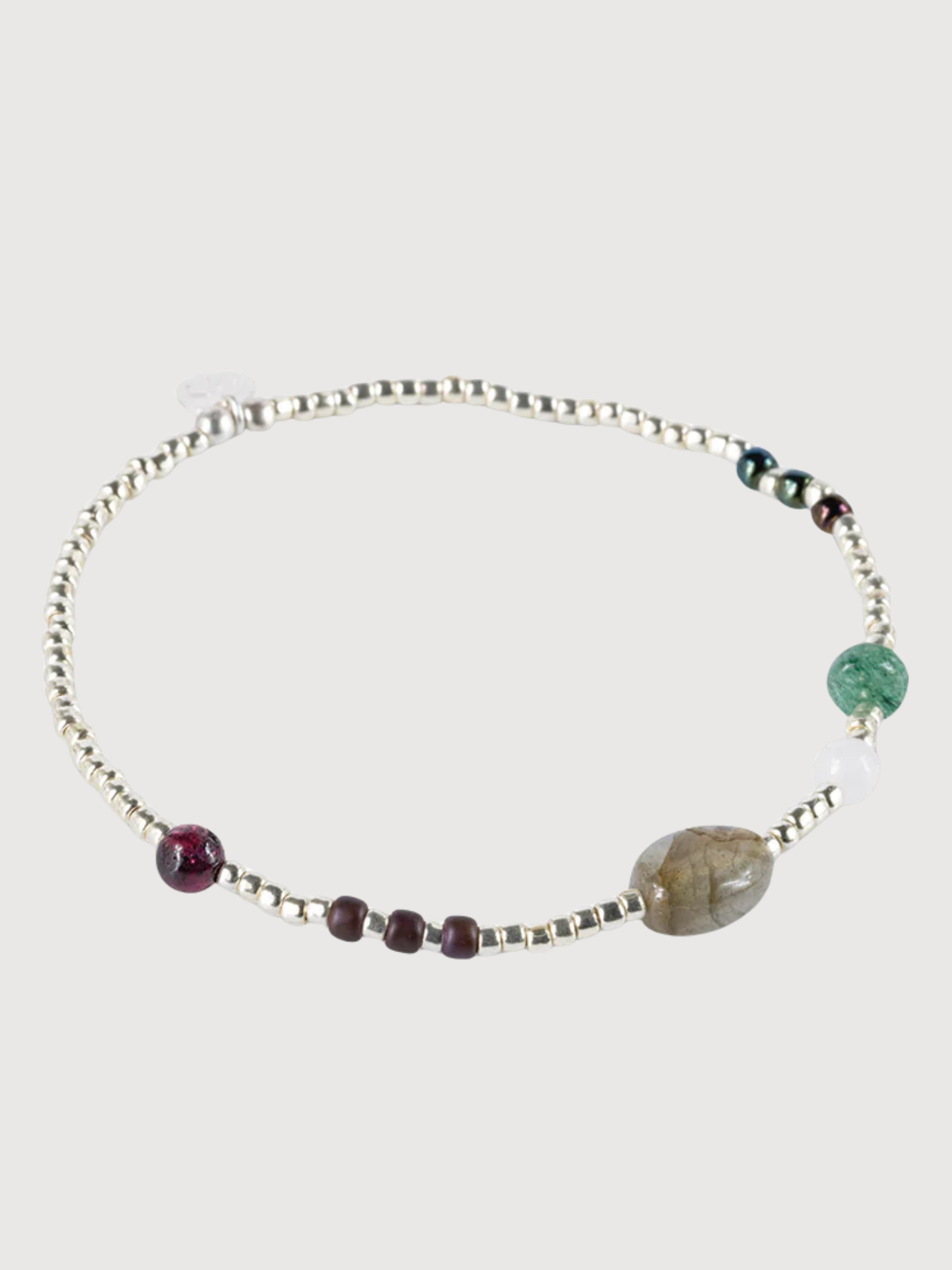 Amuse Labradorite Gemstone Mix Bracelet SC