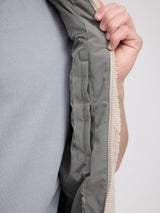 Vest Padded Sherpa Natural/Light Bottle | MAZINE