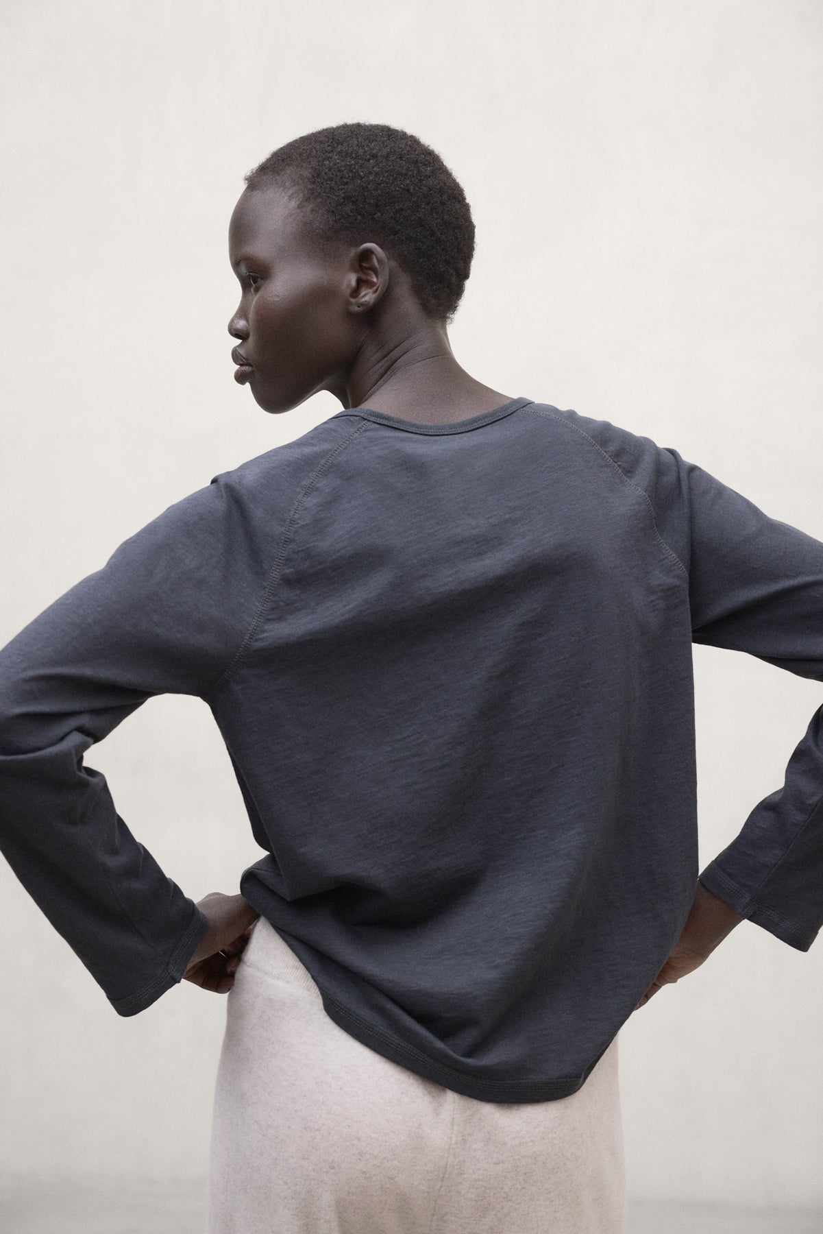 T-shirt da donna Palerma Antracite Khaki | ECOALF