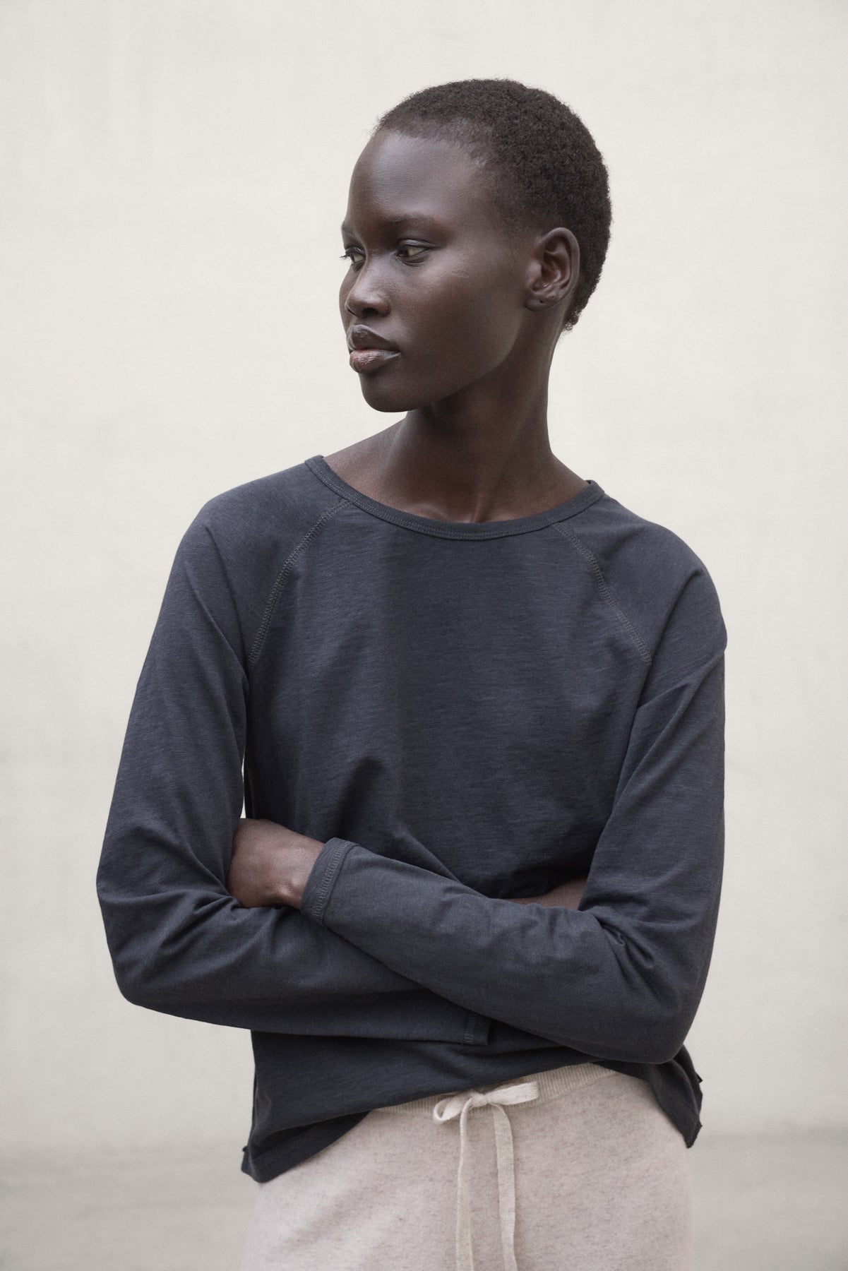 T-shirt da donna Palerma Antracite Khaki | ECOALF