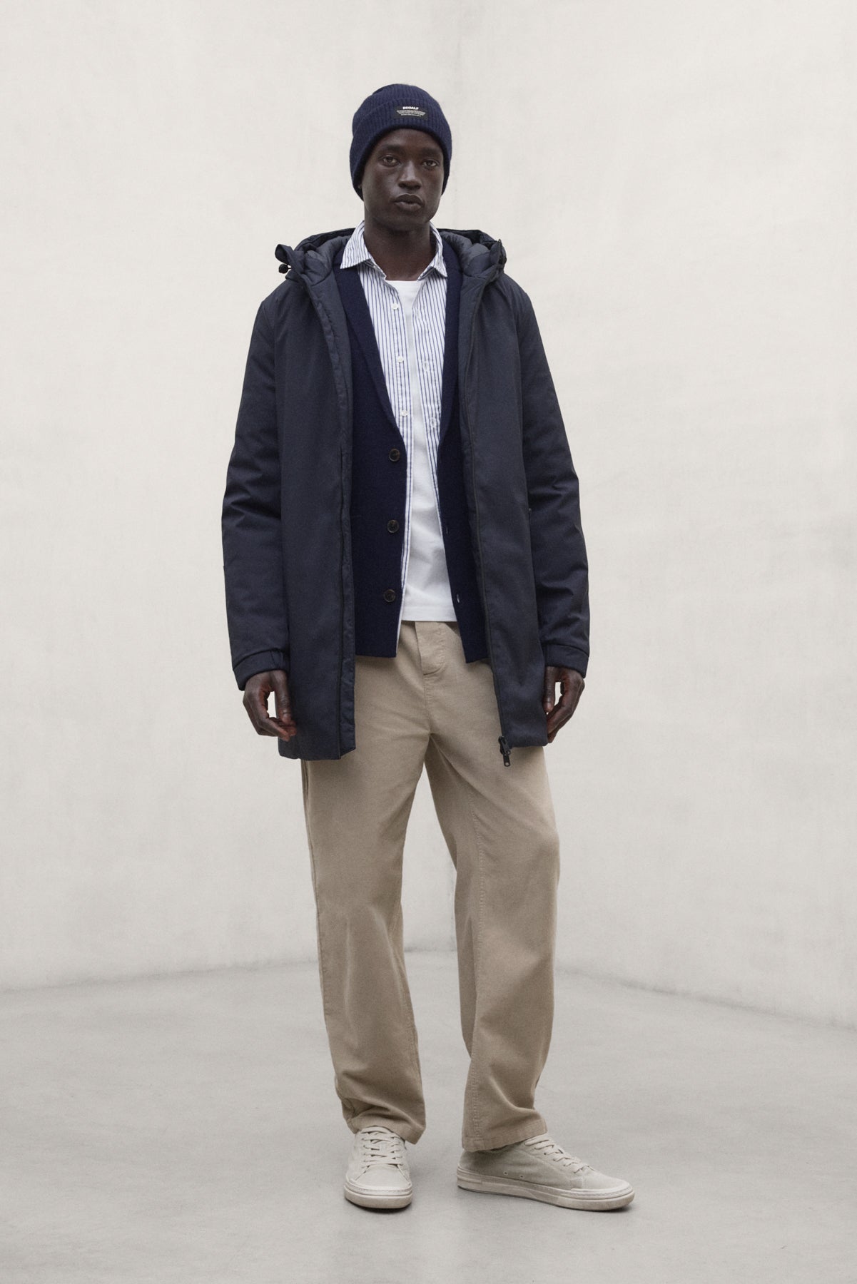 Giacca da uomo Pasu blu navy scuro | ECOALF