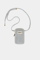 Bill Phone Pouch – Blue Stripes | Hindbag