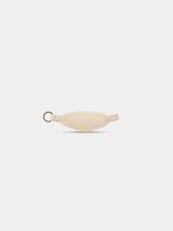 Côme Beige Corduroy Fanny Pack Keychain | Hindbag
