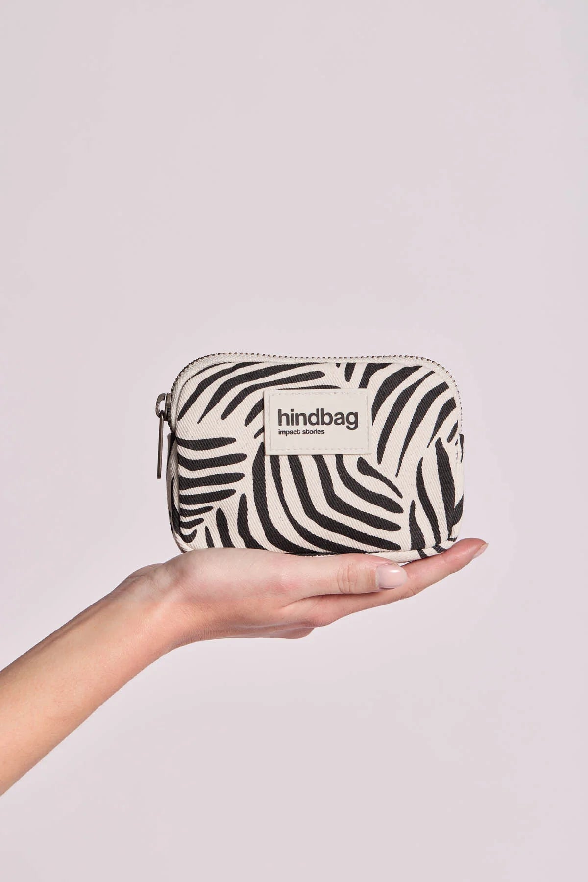 Lili Zebra Cream Borsellino | Hindbag