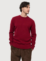 Romeo Rosso Vinaccia Pullover Men | RIFÒ