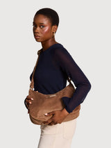 Rosa macchiato corduroy Crossbody Bag | Hindbag