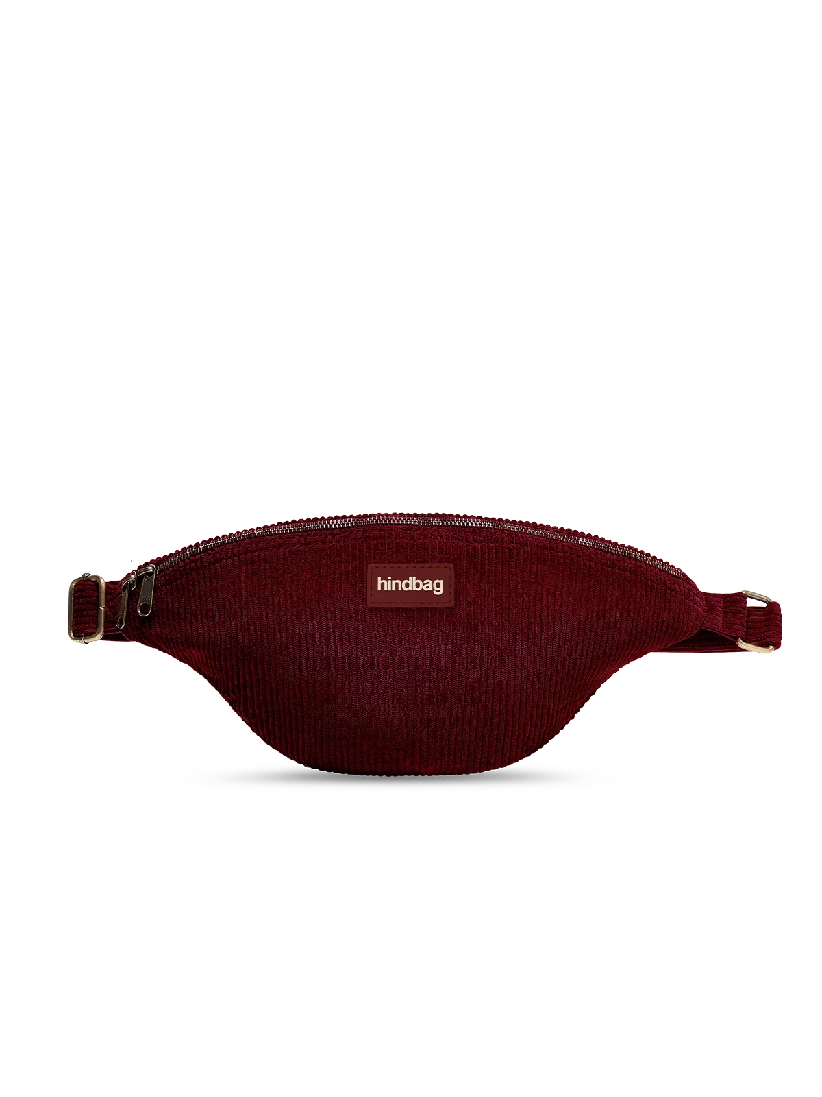 Sasha burgundy corduroy Bum Bag | Hindbag
