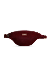 Sasha burgundy corduroy Bum Bag | Hindbag