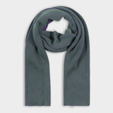 Scarf Norrfors Brioche Purple/Green | DEDICATED
