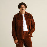Hemd Kil Cord Cappuccino Braun | DEDICATED