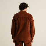 Hemd Kil Cord Cappuccino Braun | DEDICATED