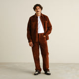 Hemd Kil Cord Cappuccino Braun | DEDICATED