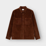 Hemd Kil Cord Cappuccino Braun | DEDICATED
