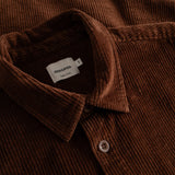 Hemd Kil Cord Cappuccino Braun | DEDICATED