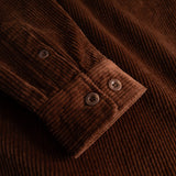 Hemd Kil Cord Cappuccino Braun | DEDICATED