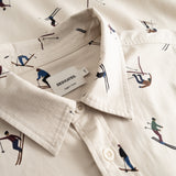 Shirt Lunnevik Ski Team Haferweiß | DEDICATED