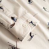 Shirt Lunnevik Ski Team Haferweiß | DEDICATED