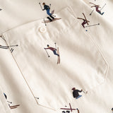 Shirt Lunnevik Ski Team Haferweiß | DEDICATED