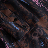 Shirt Nydalen Owls Multicolour | DEDICATED