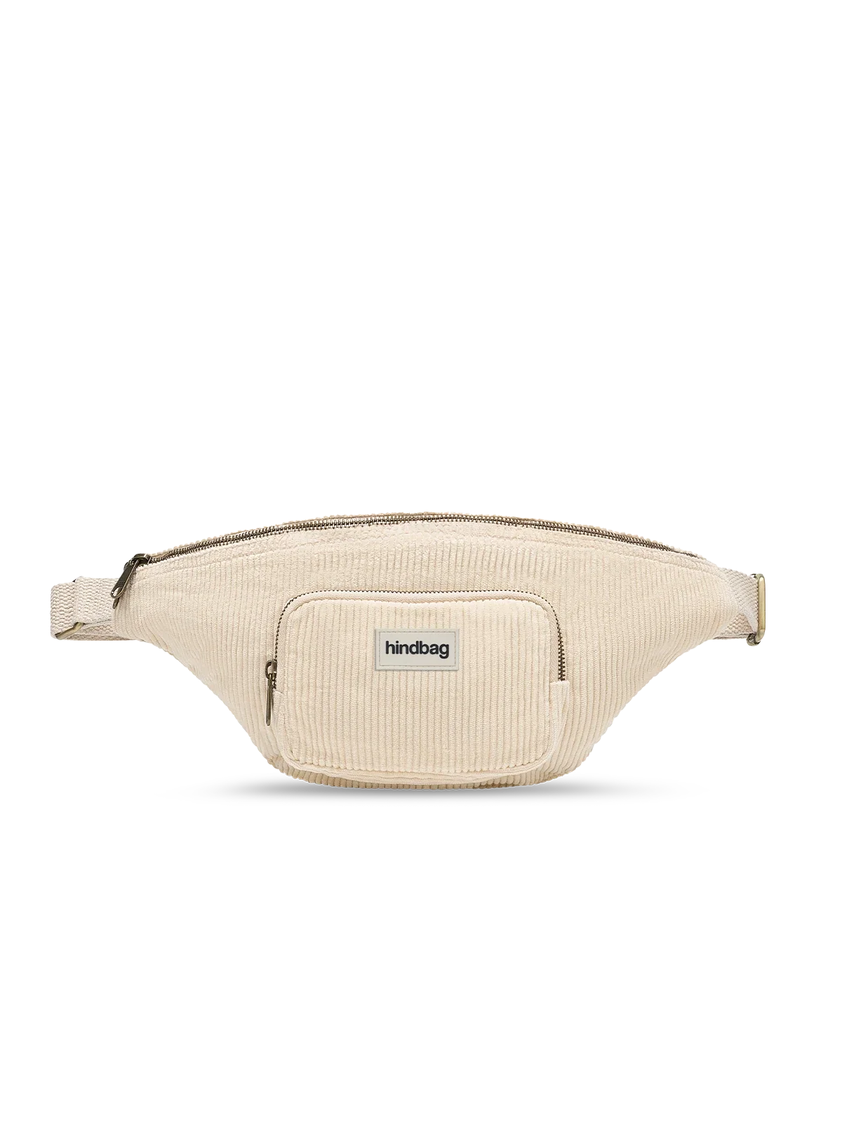 Sofia cream corduroy Bum bag | Hindbag