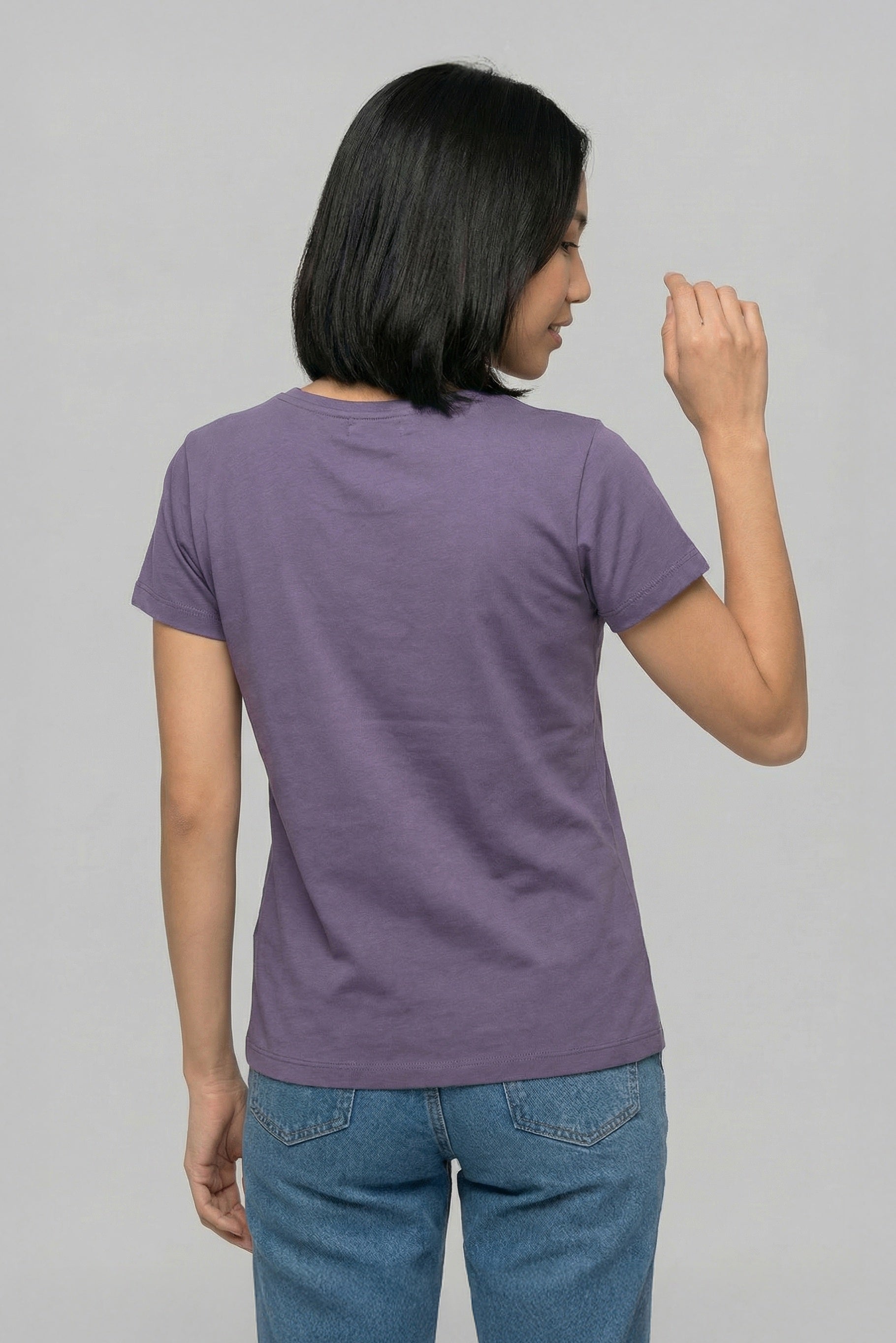Die Klügere Women's T-Shirt – Purple Sage | Derbe