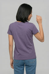Die Klügere Women's T-Shirt – Purple Sage | Derbe