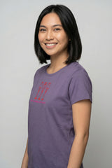 Die Klügere Women's T-Shirt – Purple Sage | Derbe