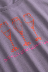 Die Klügere Women's T-Shirt – Purple Sage | Derbe