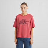 T-Shirt Vadstena Paws For a Moment Bianco Natale | DEDICATED