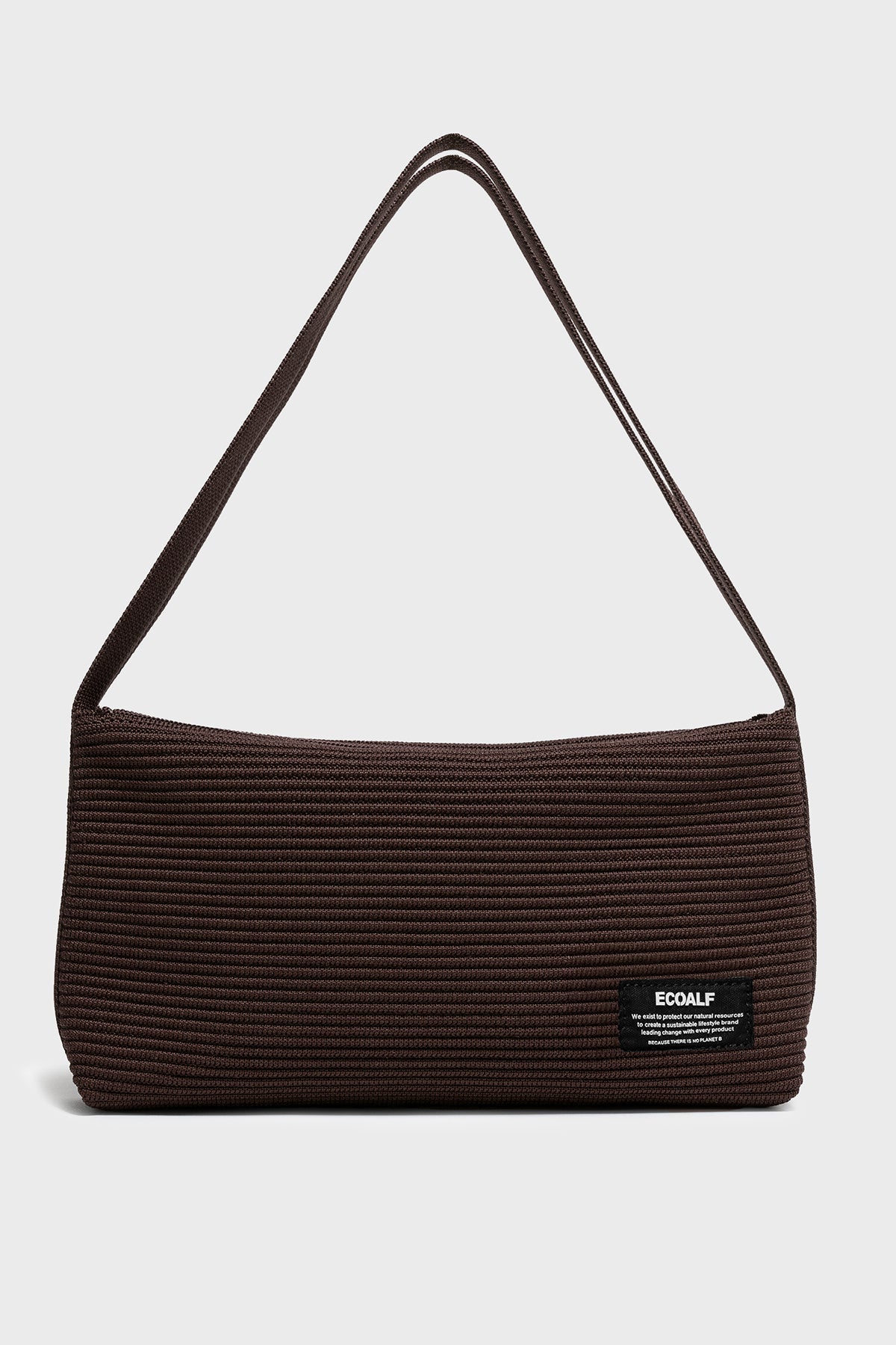 Borsa Baguette Regolabile Tika Otto Marrone Scuro | ECOALF