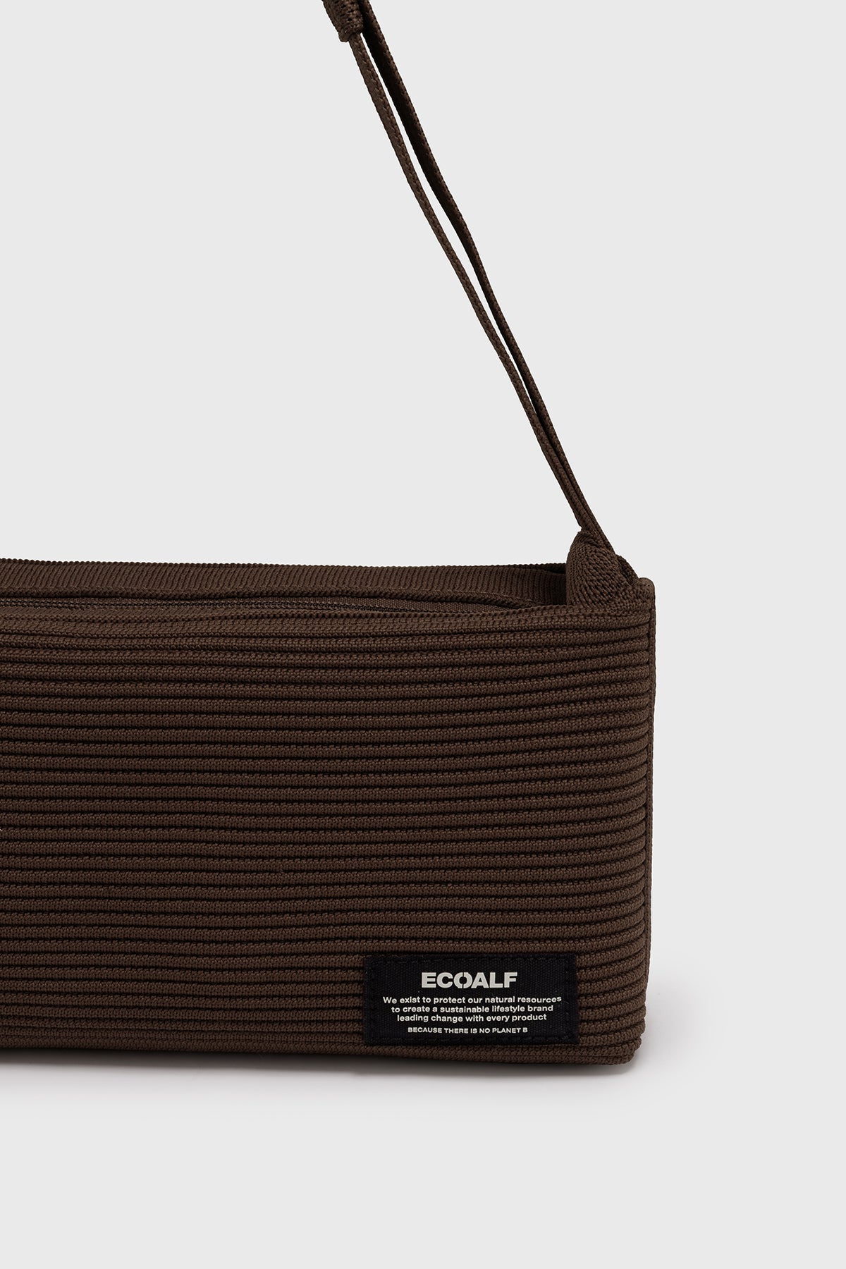 Borsa Baguette Regolabile Tika Otto Marrone Scuro | ECOALF