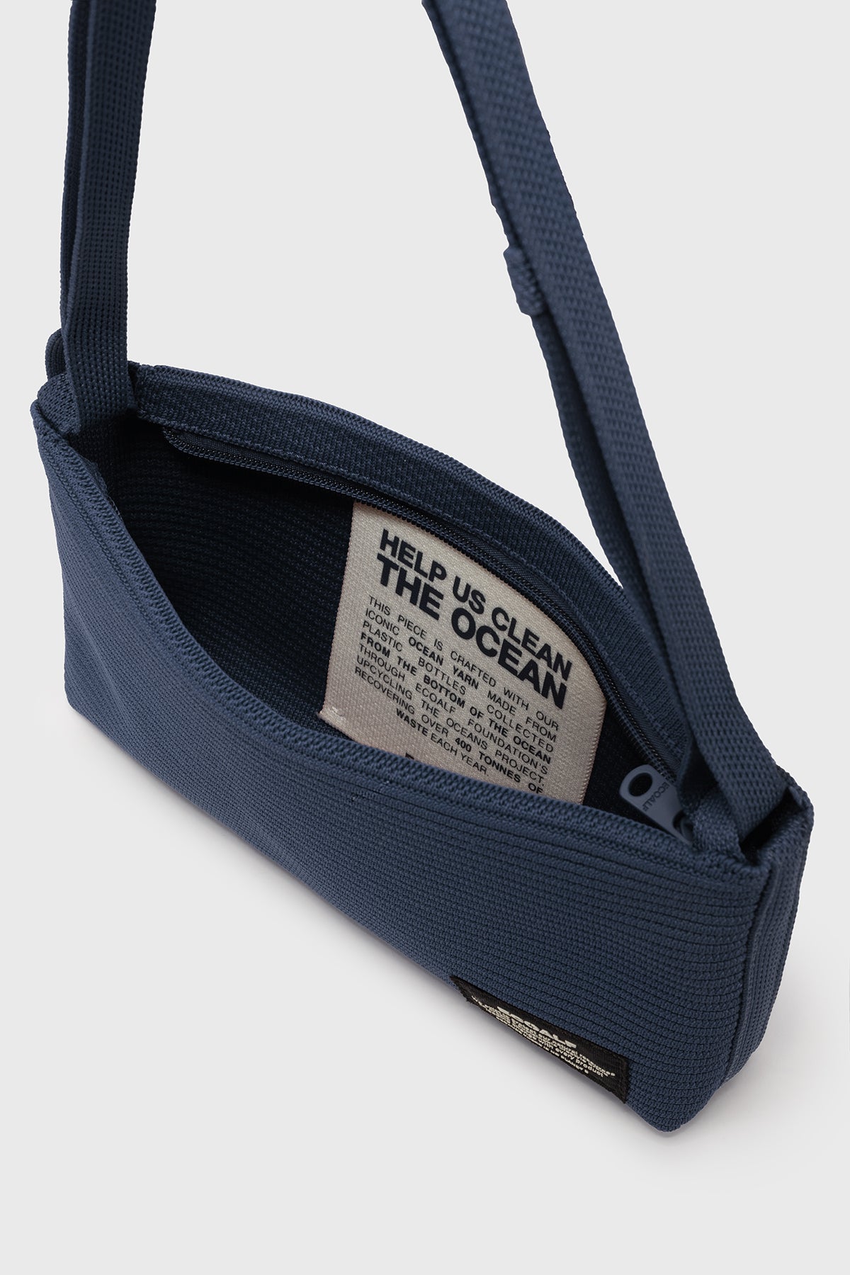 Borsa baguette regolabile Tika Otto blu cobalto | ECOALF