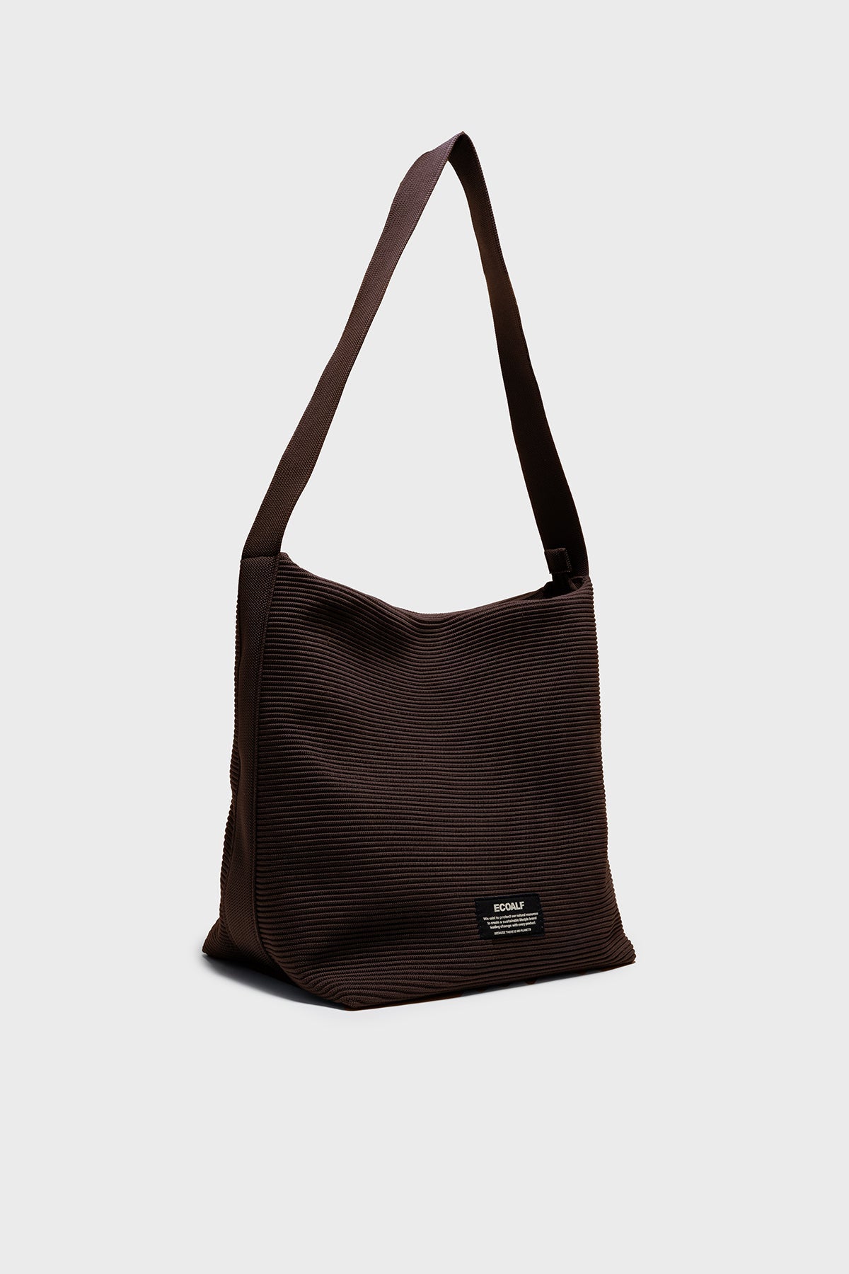 Borsa a secchiello Tika Otto marrone scuro | ECOALF